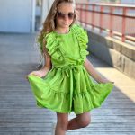 שמלת דיור ירוק