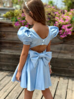 ⁦שמלת FLOWLESS ורוד ותכלת⁩ – תמונה ⁦7⁩