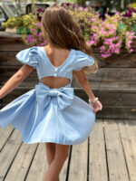 ⁦שמלת FLOWLESS ורוד ותכלת⁩ – תמונה ⁦9⁩