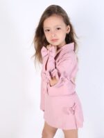 ⁦סט חולצת קרופ חצאית KIM⁩ – תמונה ⁦2⁩