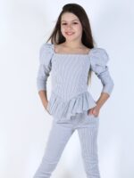 ⁦סט טופ ומכנסיים DAPHNI⁩ – תמונה ⁦2⁩