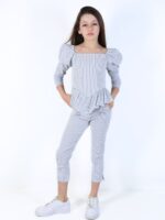 ⁦סט טופ ומכנסיים DAPHNI⁩ – תמונה ⁦4⁩