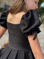 ⁦שמלה קרושה NINA שחור⁩ – תמונה ⁦5⁩