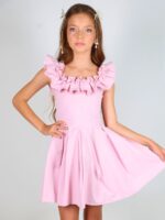 ⁦שמלת קפלים DIANA⁩ – תמונה ⁦3⁩