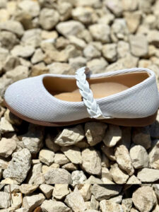 נעלי בובה צמה לילדות