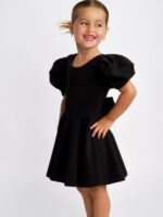 ⁦שמלה מסתובבת CHLOE שחור⁩ – תמונה ⁦2⁩