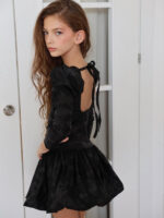 ⁦שמלת בלון דמוי עור MIA⁩ – תמונה ⁦2⁩