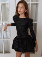 שמלת בלון דמוי עור MIA